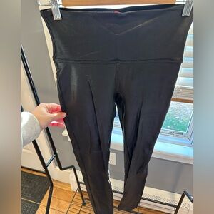 Spanx faux leather leggings